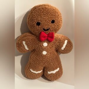 Target Wondershop - Christmas Shaped Gingerbread Man Pillow